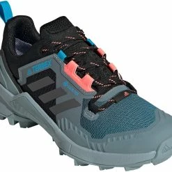 Adidas TERREX Swift R3 Gore-Tex Wandelschoenen Dames, Zwart/blauw