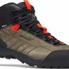 Black Diamond Mission Leather Mid WP Approach Schoenen Heren, Zwart/bruin -Casual schoenen Shop black diamond mission leather mid wp approach shoes men walnuts octane 1