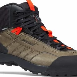 Black Diamond Mission Leather Mid WP Approach Schoenen Heren, Zwart/bruin