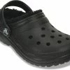 Crocs Classic Lined Klompen Kinderen, Zwart 2 Crocs Classic Lined Klompen Kinderen, Zwart -Casual schoenen Shop crocs classic lined clogs kids black black 1