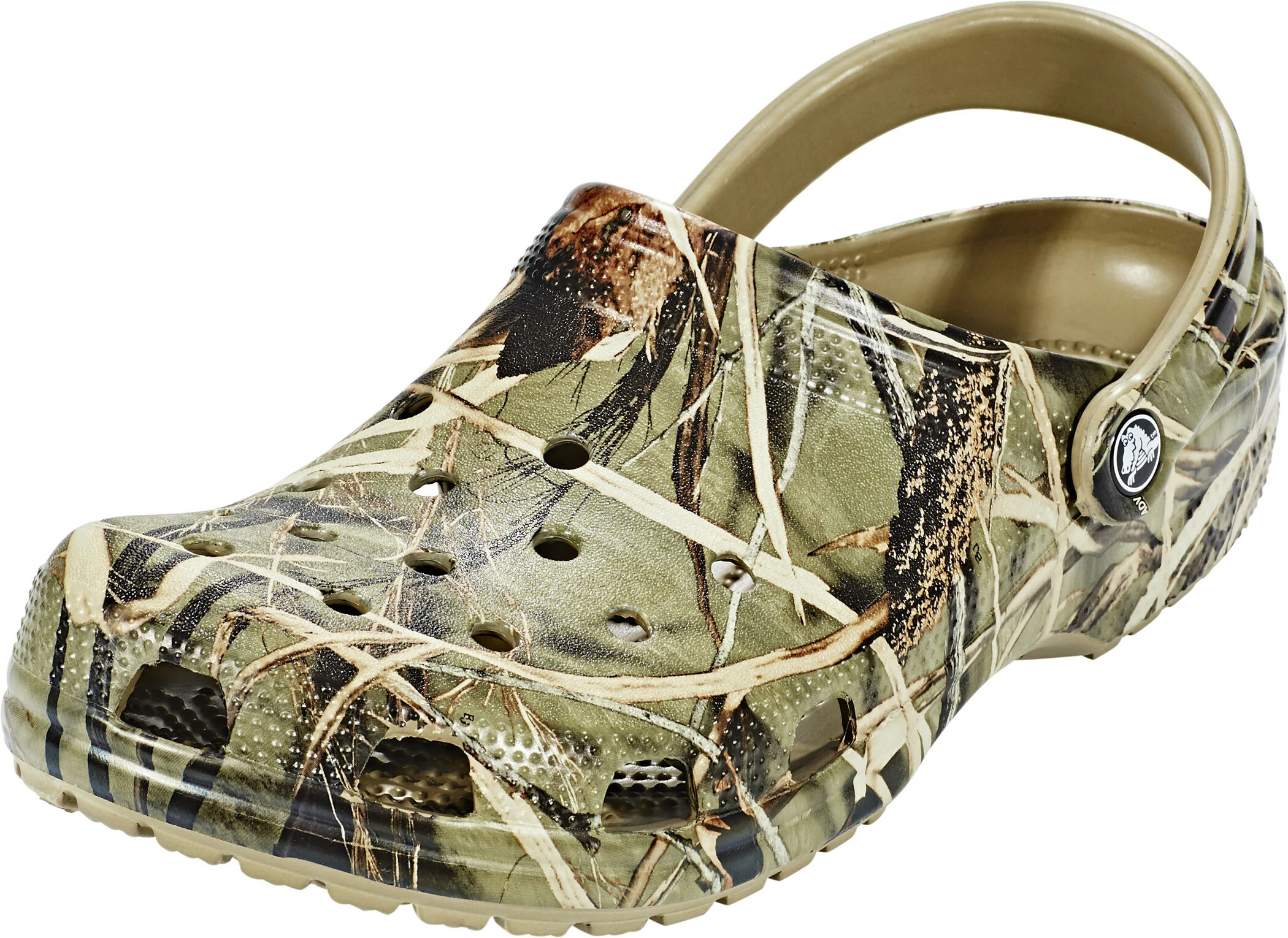 Crocs Classic Realtree Clogs, Olijf 3 Crocs Classic Realtree Clogs, Olijf