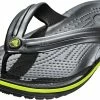 Crocs Crocband Sandalen, Grijs -Casual schoenen Shop crocs crocband flip sandals unisex graphite volt green 1