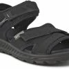 ECCO Exowrap 3S Sandalen Dames, Zwart -Casual schoenen Shop ecco exowrap 3s sandals women black black 1