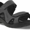 ECCO Onroads Sandals Men, Grijs/zwart -Casual schoenen Shop ecco onroads sandals men magnet black 1