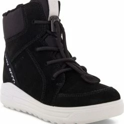 ECCO Urban Snowboarder Middelhoge Laarzen Kinderen, Zwart/wit