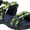 Jack Wolfskin 2 IN 1 Sandalen Kinderen, Blauw/geel