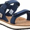 Jack Wolfskin Ecostride 2 Sandalen Dames, Blauw/beige