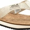 Jack Wolfskin Ecostride 2 Slippers Dames, Beige