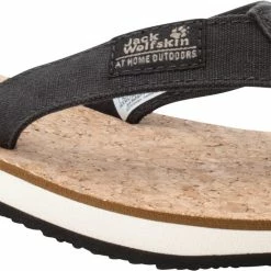 Jack Wolfskin Ecostride 2 Slippers Dames, Grijs/beige