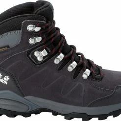 Jack Wolfskin Refugio Texapore Mid Shoes Women, Grijs