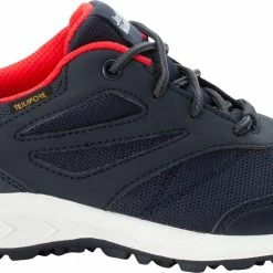 Jack Wolfskin Woodland Texapore Lage Schoenen Kinderen, Blauw