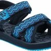 Jack Wolfskin Zulu VC Sandalen Kinderen, Blauw -Casual schoenen Shop jack wolfskin zulu vc sandals kids blue dark blue 1