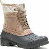 Kamik Sienna Mid L Schoenen Dames, Beige/zwart