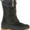 Kamik Snowgem Laarzen Dames, Zwart -Casual schoenen Shop kamik snowgem boots women black 1