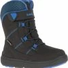 Kamik Stance 2 Laarzen Jongens, Zwart/blauw -Casual schoenen Shop kamik stance 2 boots boys black blue 1