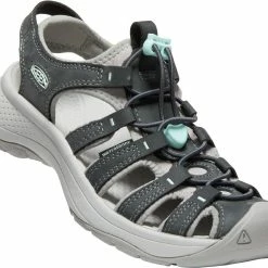 Keen Astoria West Leren Sandalen Dames, Grijs