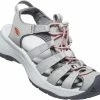 Keen Astoria West Sandalen Dames, Grijs/rood
