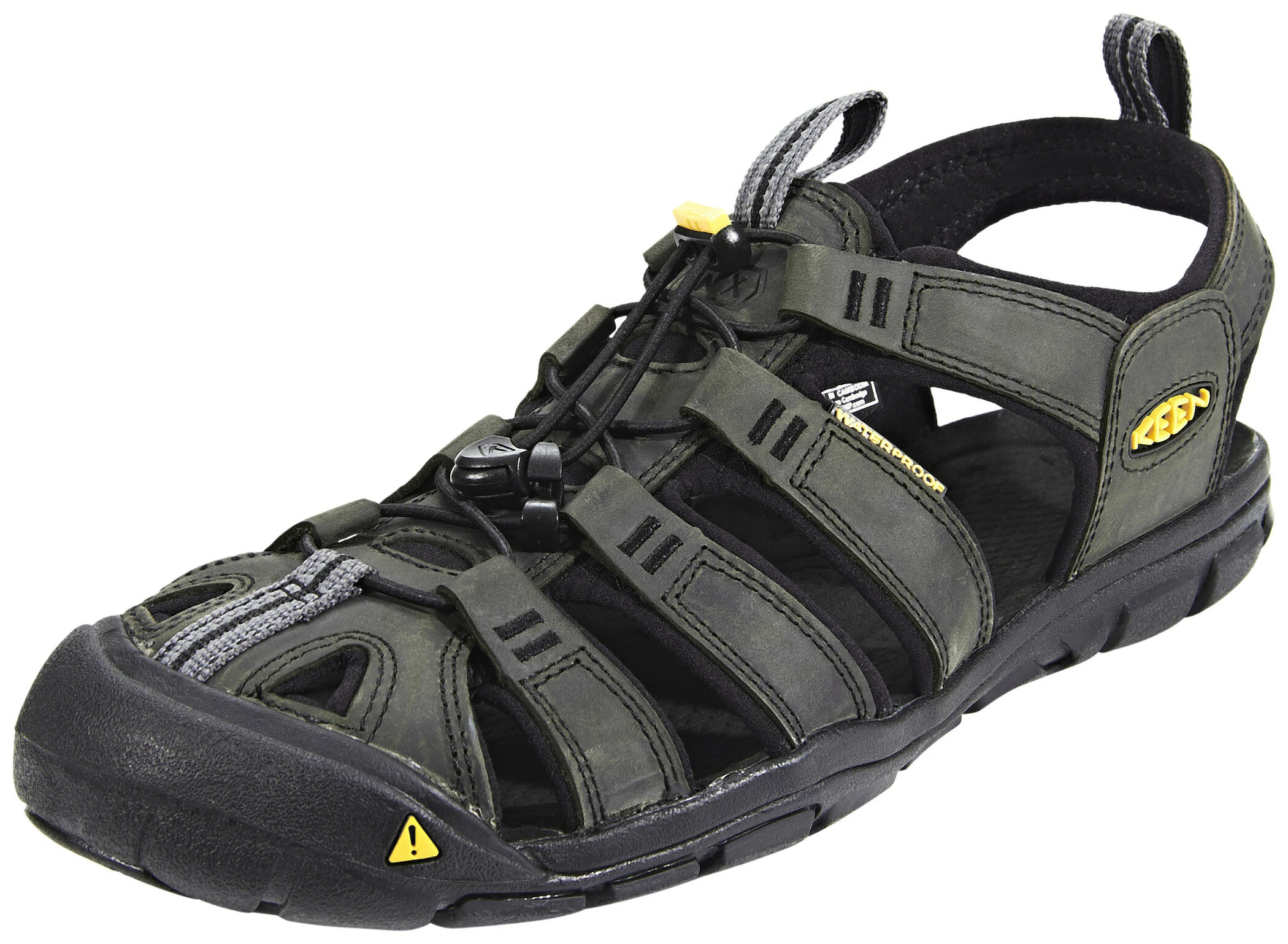 Keen Clearwater CNX Leather Sandalen Heren, Grijs 3 Keen Clearwater CNX Leather Sandalen Heren, Grijs