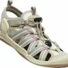 Keen Drift Creek H2 Sandalen Dames, Grijs/rood -Casual schoenen Shop keen drift creek h2 sandals women plaza taupe ibis rose 1