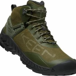 Keen NXIS EVO Mid WP Schoenen Heren, Olijf