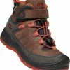 Keen Redwood Mid WP Schoenen Jongeren, Bruin -Casual schoenen Shop keen redwood mid wp shoes youth coffee bean picante 1