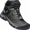 Keen Ridge Flex Mid WP Schoenen Heren, Grijs/zwart