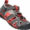 Keen Seacamp II CNX Sandalen Kinderen, Grijs/rood