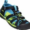 Keen Seacamp II CNX Sandalen Jongeren, Zwart 2 Keen Seacamp II CNX Sandalen Jongeren, Zwart -Casual schoenen Shop keen seacamp ii cnx sandals youth black brilliant blue 1
