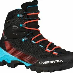 La Sportiva Aequilibrium ST GTX Schoenen Dames, Zwart/turquoise