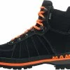 Mammut Yatna II High GTX Schoenen Heren, Zwart/oranje -Casual schoenen Shop mammut yatna ii high gtx shoes men black vibrant orange 1