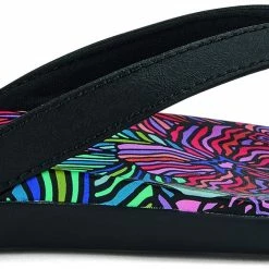 OluKai Ho' Opio Hau Sandalen Dames, Bont