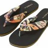 O'Neill O'Neill Ditsy Sun Bloom Sandals Women, Zwart/bont 2 O'Neill O'Neill Ditsy Sun Bloom Sandals Women, Zwart/bont -Casual schoenen Shop oneill ditsy sun bloom sandals women black tropical flower 1