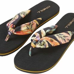 O'Neill O'Neill Ditsy Sun Bloom Sandals Women, Zwart/bont