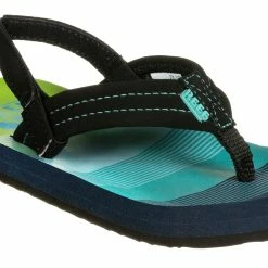 Reef Ahi Sandalen Kinderen, Zwart/blauw