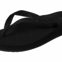 Reef Ginger Teenslippers Dames, Zwart