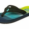 Reef Kids Ahi Teenslippers Kinderen, Blauw/zwart -Casual schoenen Shop reef kids ahi flips kids aqua green 1