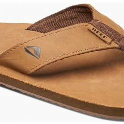 Reef Leather Smoothy Sandalen Jongens, Bruin