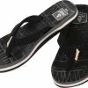 Reef Little Ahi Lite Teenslippers Meisjes, Zwart/wit -Casual schoenen Shop reef little ahi lite flips girls black 1