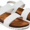 Rip Curl Sumatra Sandalen Dames, Wit/bruin -Casual schoenen Shop rip curl sumatra sandals women white 1