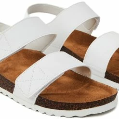 Rip Curl Sumatra Sandalen Dames, Wit/bruin