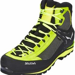 SALEWA Crow GTX Schoenen Heren, Grijs/geel