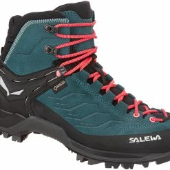 SALEWA MTN Trainer Mid GTX Schoenen Dames, Blauw