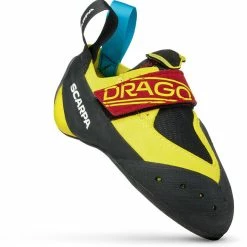 Scarpa Drago LV Klimschoenen Kinderen, Geel/zwart