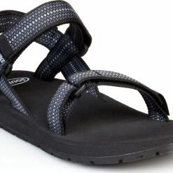 SOURCE Classic Sandalen Heren, Zwart