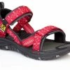 SOURCE Gobi Sandalen Dames, Rood