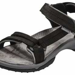 Teva Terra Fi Lite Leren Sandalen Dames, Zwart