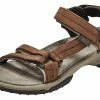 Teva Terra Fi Lite Leren Sandalen Dames, Bruin