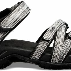 Teva Tirra Sandalen Dames, Zwart/wit