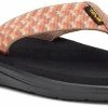 Teva Voya Flips Dames, Rood/zwart -Casual schoenen Shop teva voya flips women paint tracks caribou 1
