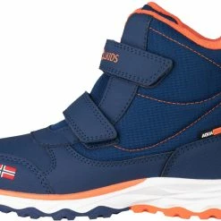 TROLLKIDS Hafjell Winter Laarzen Kinderen, Blauw/oranje